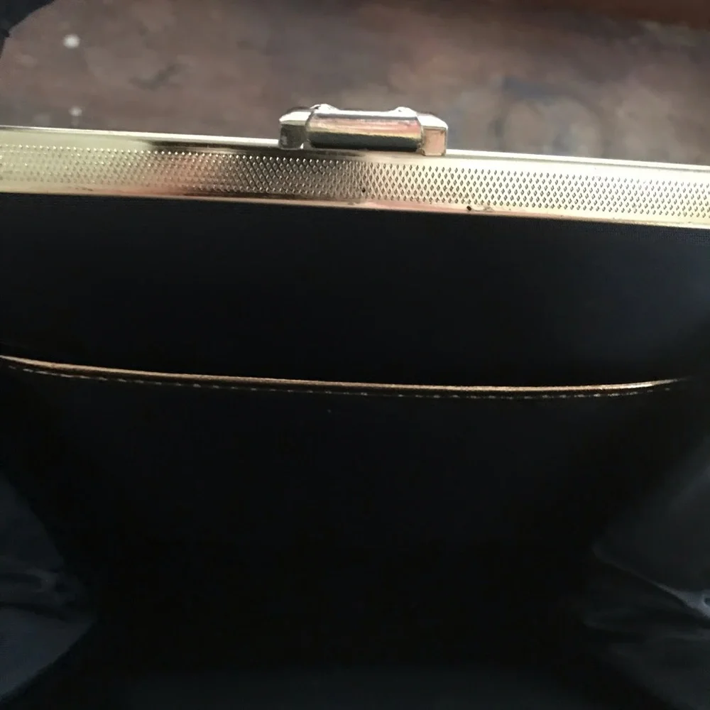 Vintage black handbag